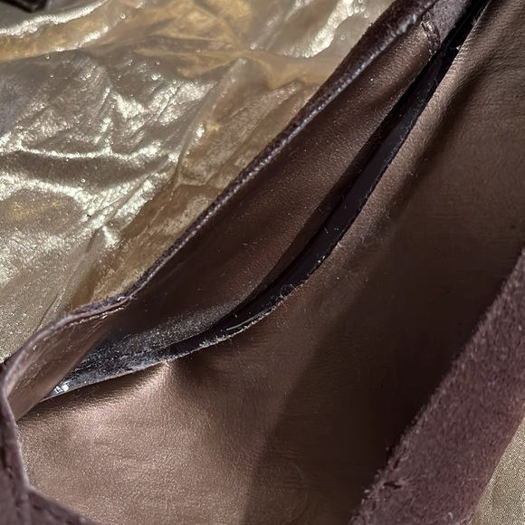 Brown suede, brown patent trim - Picture 8 of 8